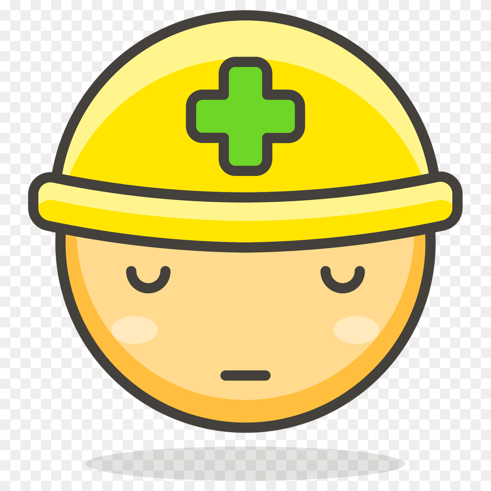 Construction Worker Emoji Clipart, Clothing, Hardhat, Helmet, Food Free Transparent Png
