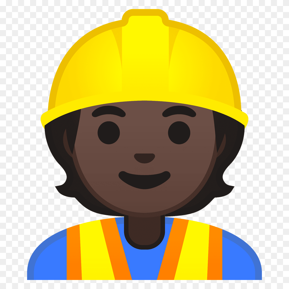 Construction Worker Emoji Clipart, Clothing, Hardhat, Helmet Free Png