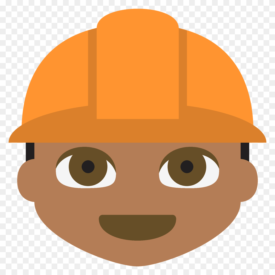 Construction Worker Emoji Clipart, Clothing, Hardhat, Helmet Free Png