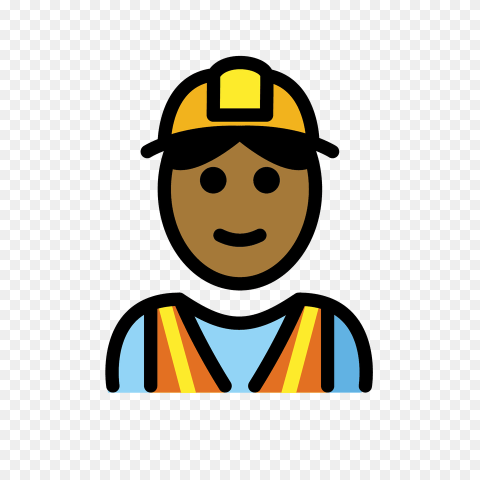 Construction Worker Emoji Clipart, Baseball Cap, Cap, Clothing, Hat Free Png