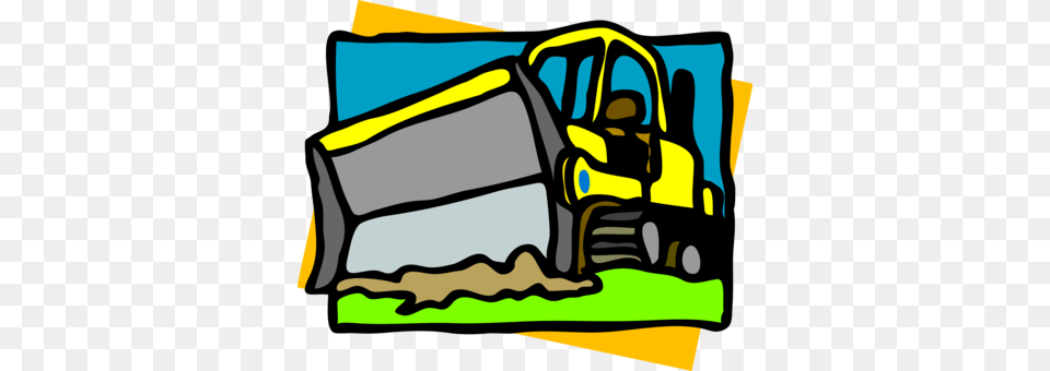 Construction Worker Heavy Machinery Child Bulldozer Machine Free Png