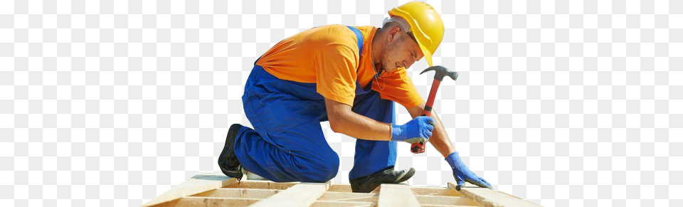 Construction Worker Working, Person, Clothing, Device, Hammer Png Image