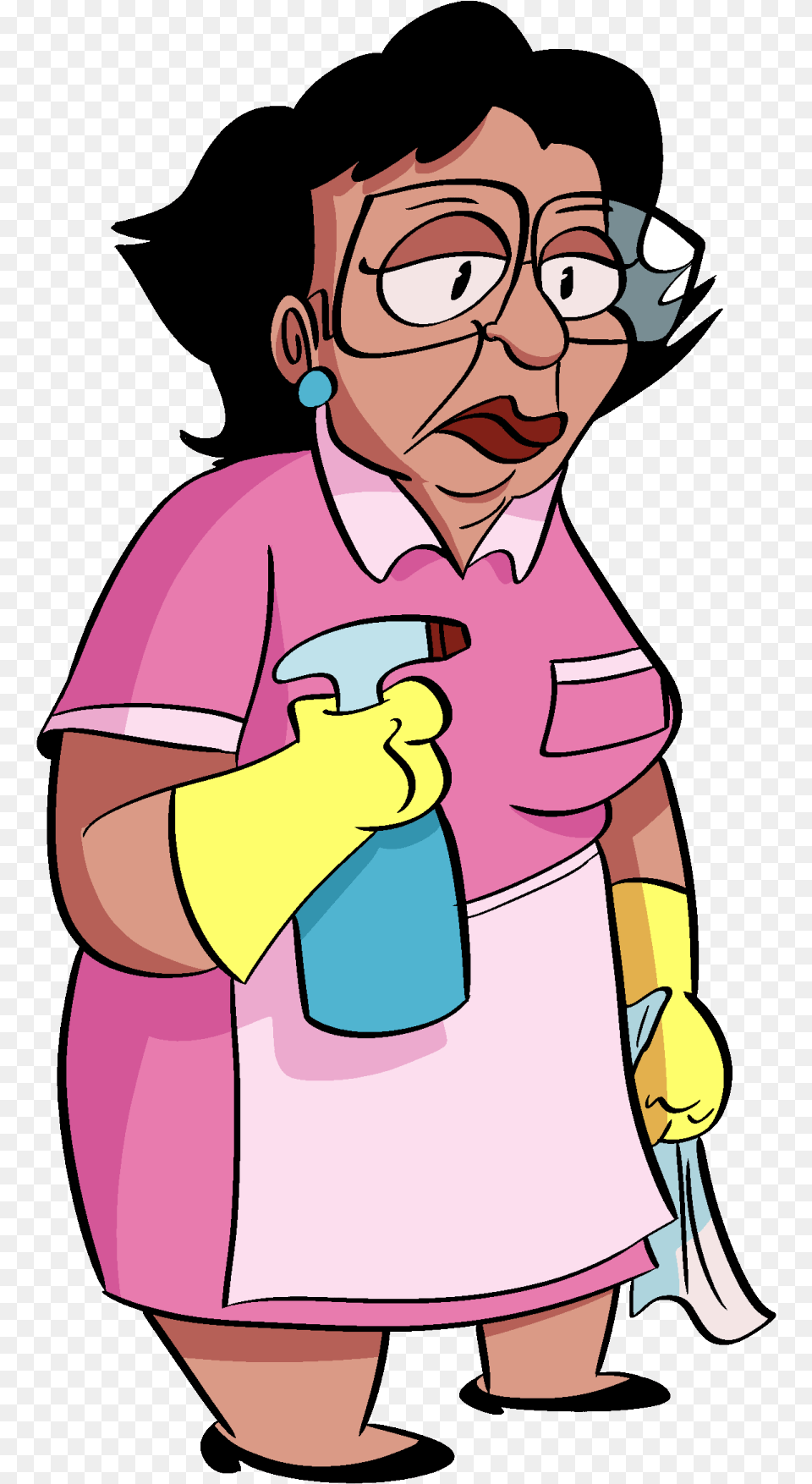 Consuela Family Guy, Cleaning, Person, Face, Head Png