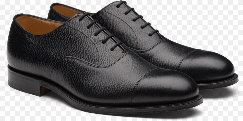 Consul Churchquots St James Leather Oxford Black Stud Brogue Shoes Free Png Download