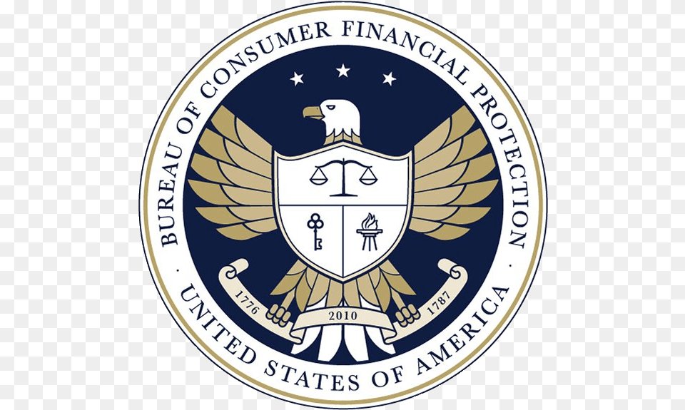 Consumer Financial Protection Bureau Consumer Financial Protection Bureau, Emblem, Symbol, Badge, Logo Free Png