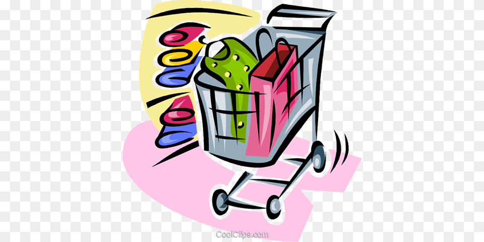 Consumer Goods Cliparts Clip Art, Shopping Cart Png Image
