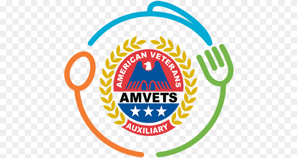 Contact Amvets Ladies Auxiliary Logo, Emblem, Symbol Png