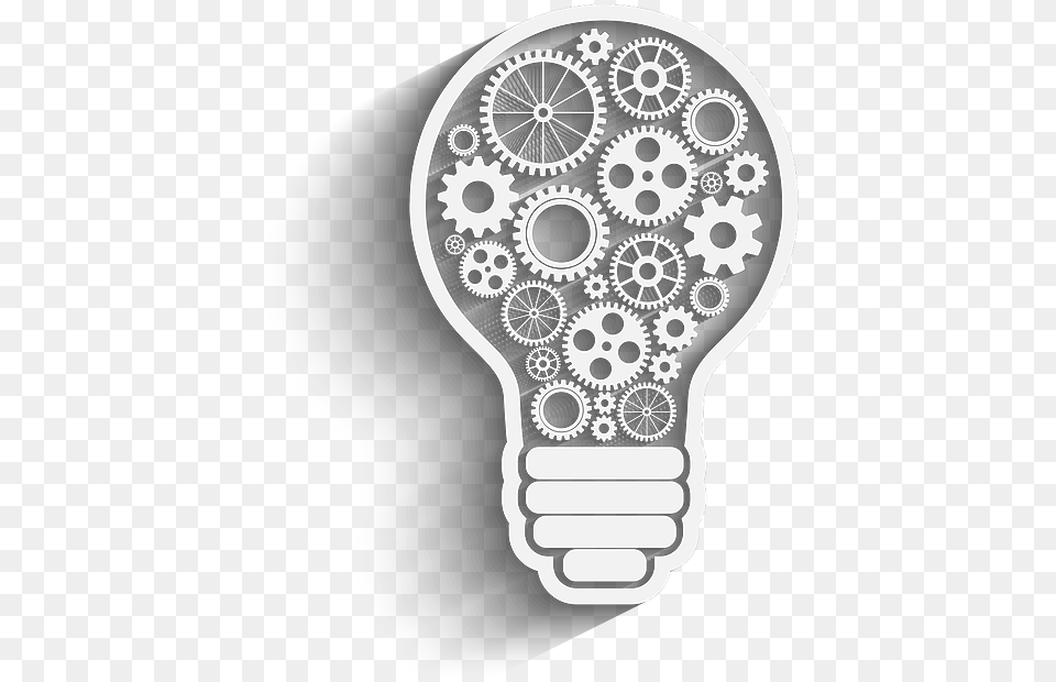 Contact Awaken Your Worth Creative Light Bulb, Machine, Wheel, Lightbulb Png Image