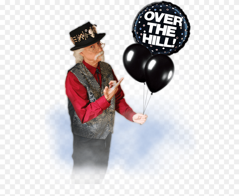 Contact Balloon, Clothing, Hat, Adult, Man Png