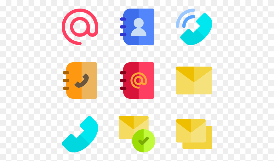 Contact Icon Packs, Text Png