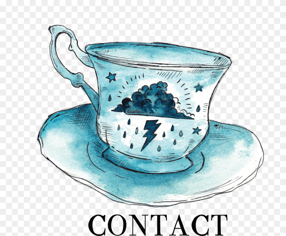 Contact Icon Teacup, Cup, Saucer Free Transparent Png