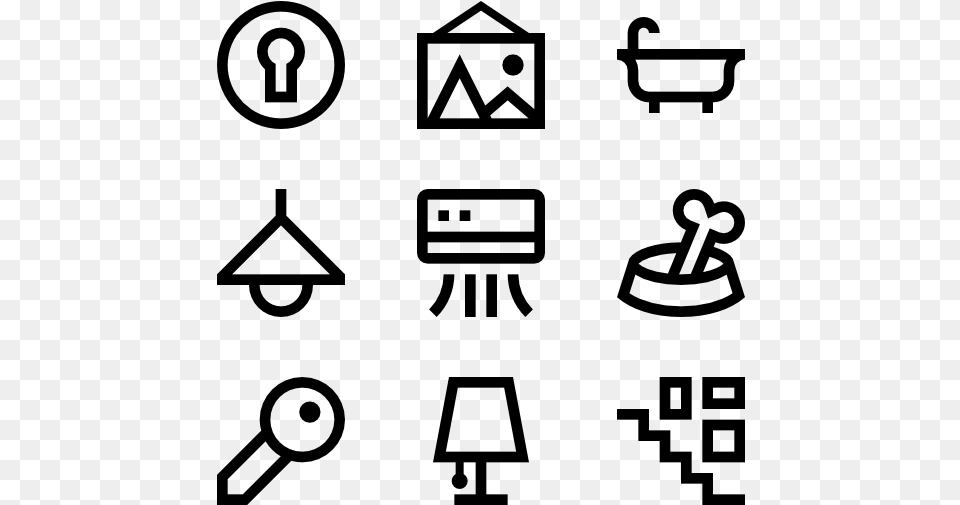 Contact Icons, Gray Free Png