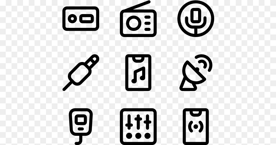 Contact Icons Gray Free Transparent Png