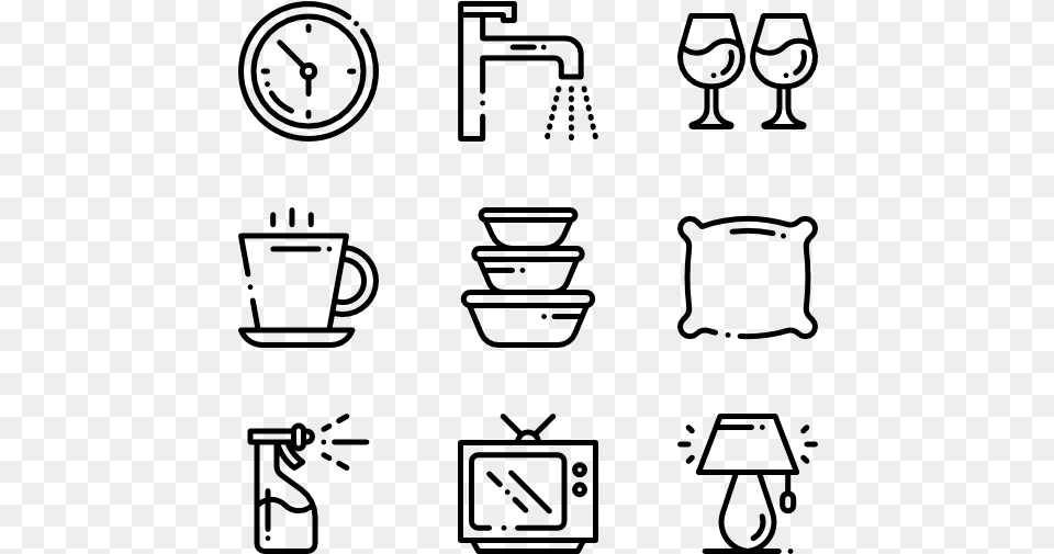 Contact Icons Vector, Gray Free Png
