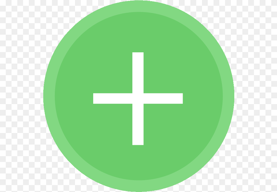 Contact Info Download, Cross, Green, Symbol, Disk Png Image