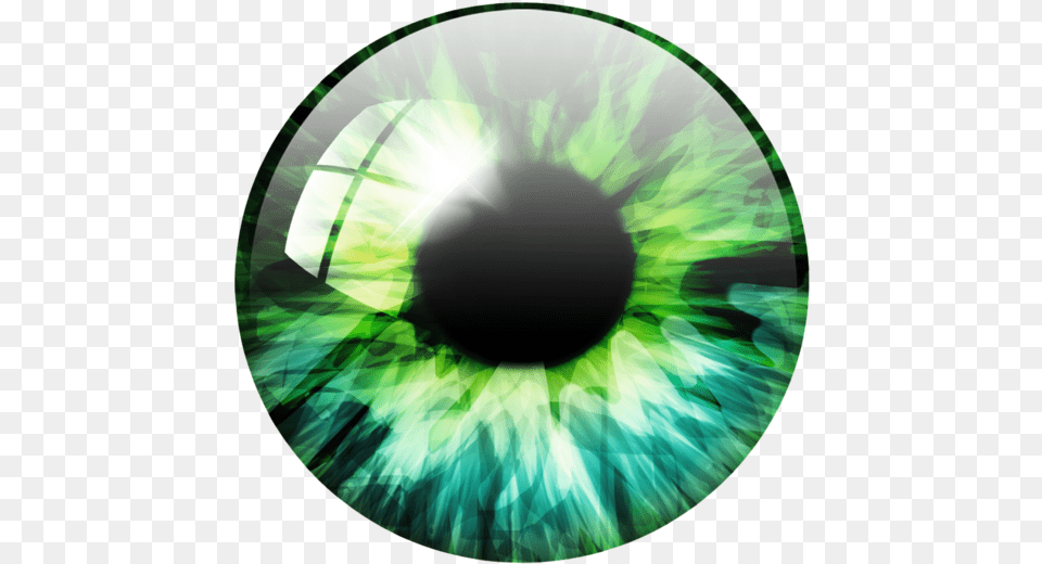 Contact Lens, Green, Sphere, Accessories, Gemstone Free Png Download