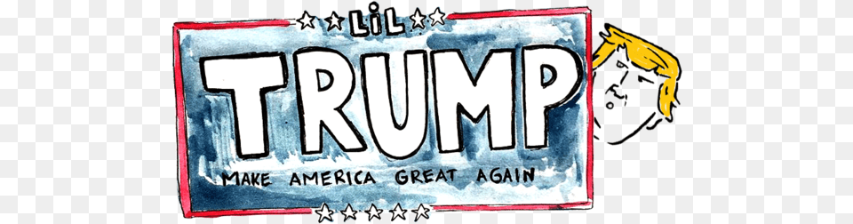 Contact Lil Trump Donald Trump, License Plate, Transportation, Vehicle Free Transparent Png