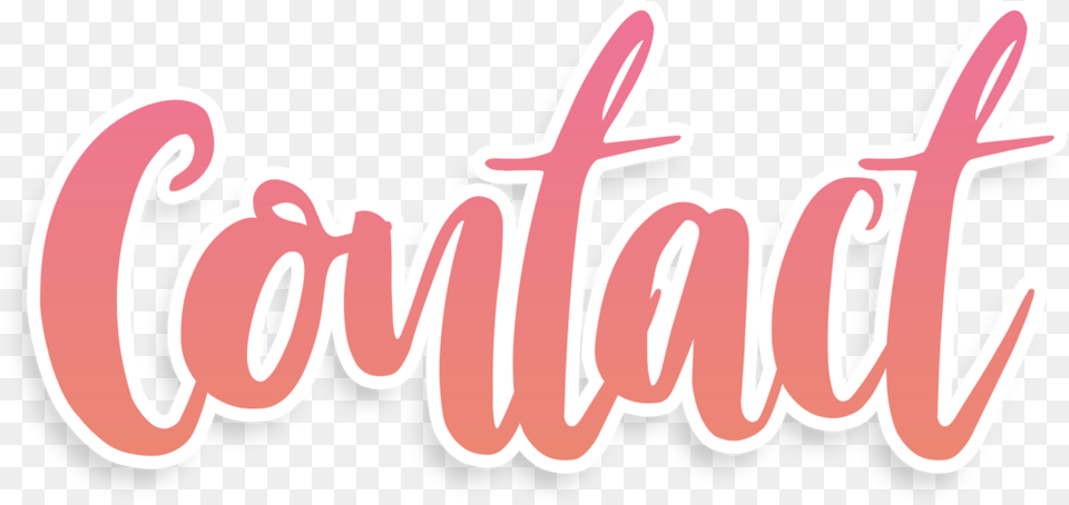 Contact Luna Calligraphy, Logo, Text Free Png Download