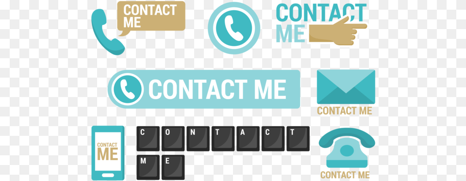 Contact Me Icons Vector Graphic Design, Computer, Computer Hardware, Computer Keyboard, Electronics Free Png