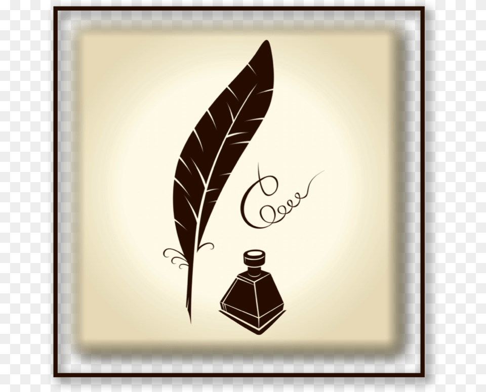 Contact My Therapy Online Feather Pen And Ink, Bottle, Ink Bottle, Text Free Transparent Png