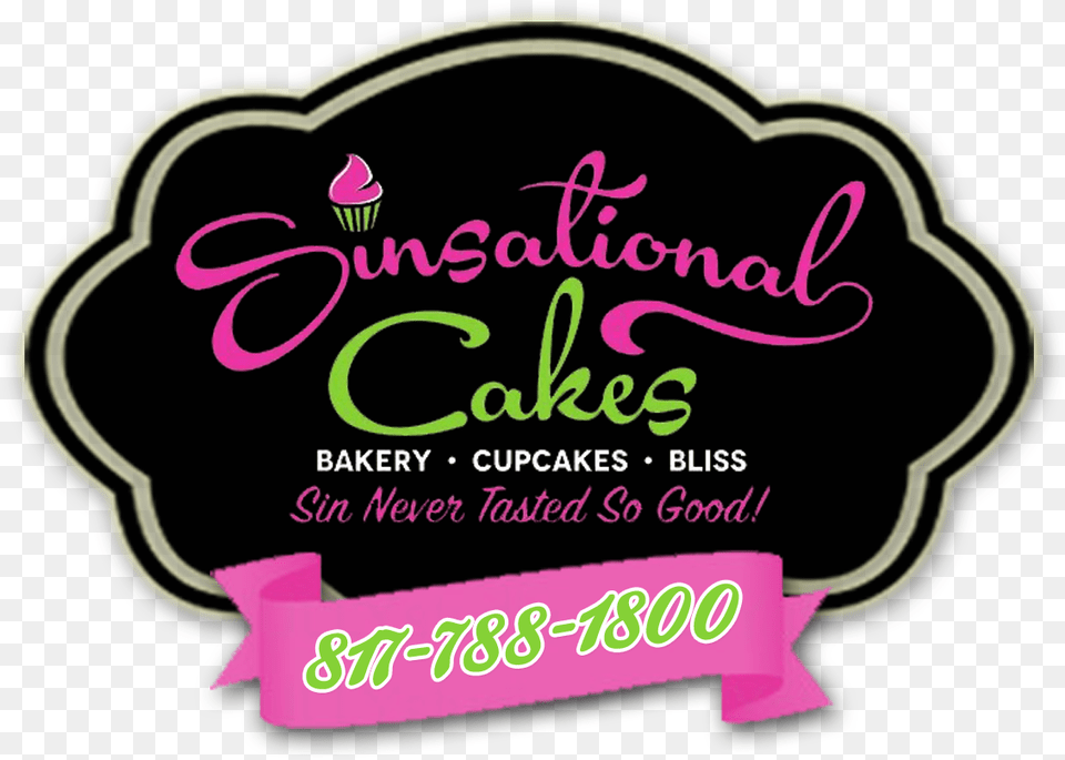 Contact Scbcakes 2018 08 22t16 Sinsational Bakery Logo, Advertisement, Envelope, Greeting Card, Mail Png