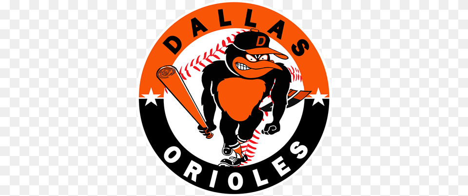 Contact The Dallas Orioles James Campbell High School Logo, People, Person, Baby, Baseball Png