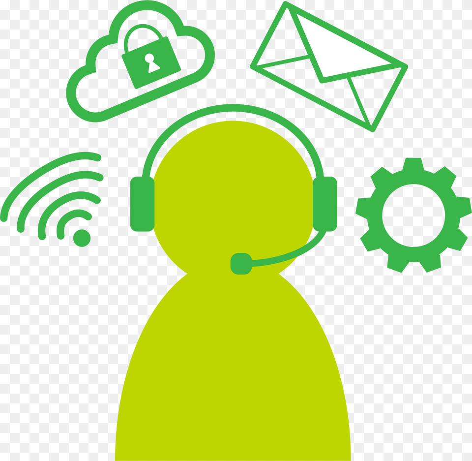 Contact The It Support Center Support Icon Green, Baby, Person Free Png Download