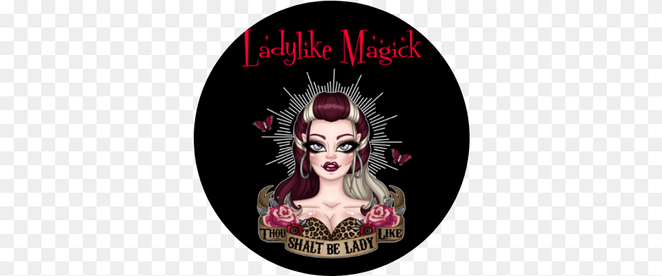 Contact U0026 Subscribe U2013 Ladylike Magick Label, Book, Publication, Advertisement, Adult Free Transparent Png