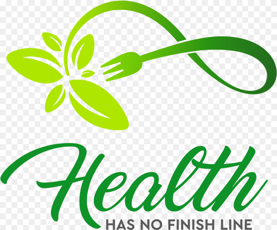 Contact U2014 Health Has No Finish Line Transparent, Cutlery, Green, Fork, Herbal Png Image