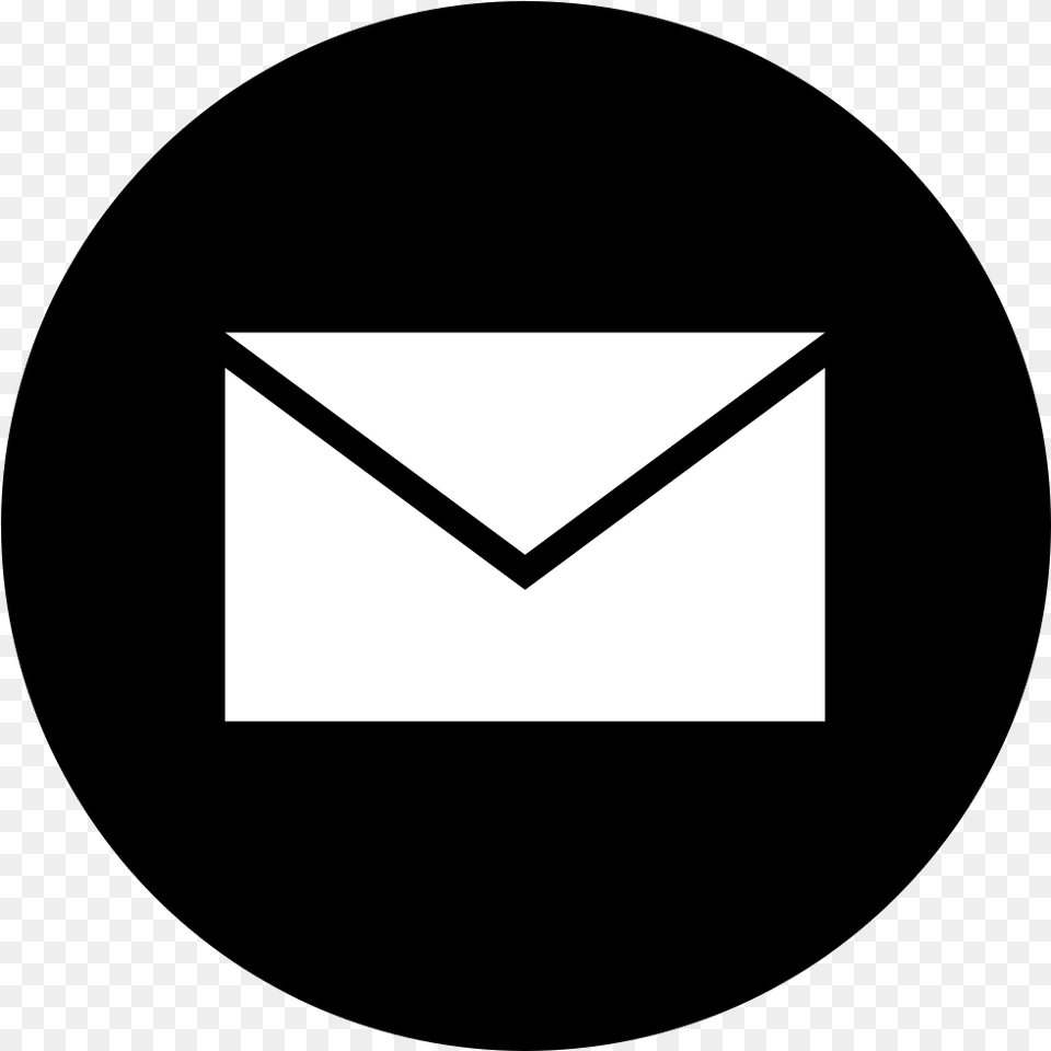 Contact U2014 Henry Trumble Email Icon Circle Svg, Envelope, Mail, Disk Free Png Download