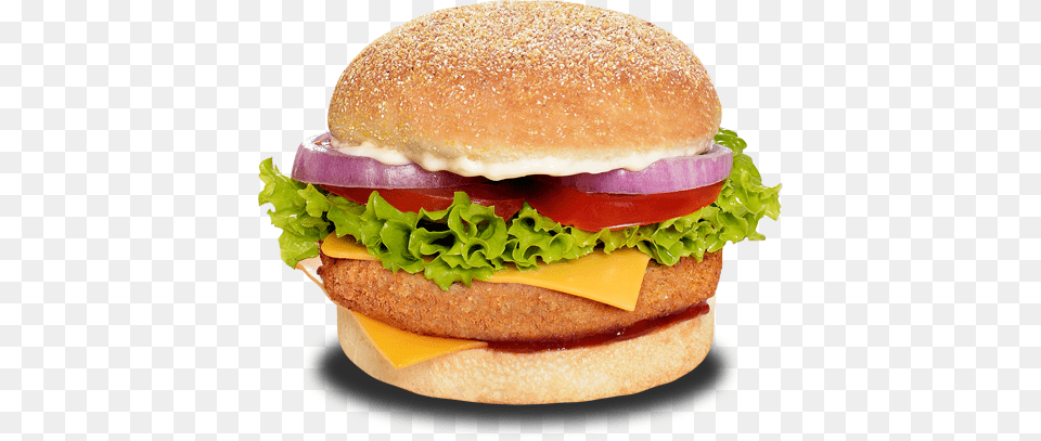 Contact Us Aloo Tikki Cheese Burger, Food Png Image