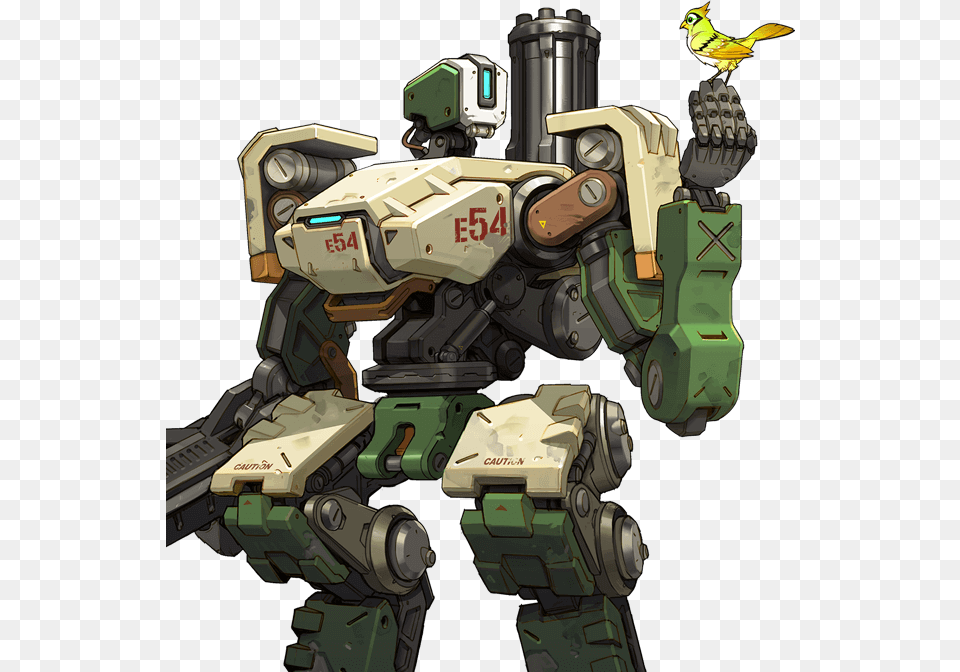 Contact Us For Overwatch Boosting Bastion Overwatch Concept Art, Robot, Animal, Bird, Bulldozer Png Image