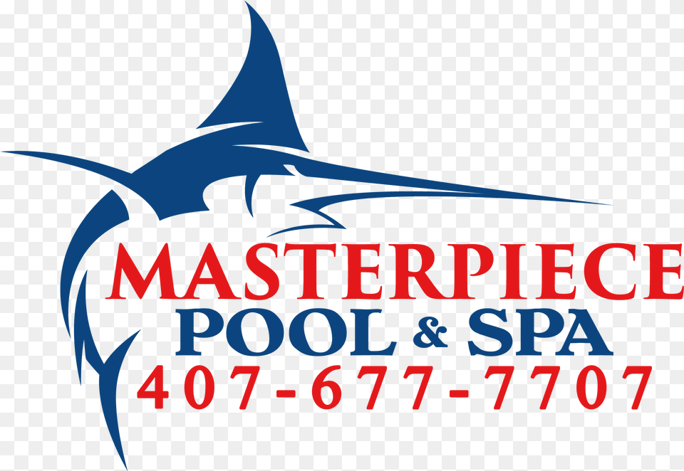 Contact Us Masterpiece Pool And Spa Atlantic Blue Marlin, Animal, Sea Life, Fish, Swordfish Free Png Download