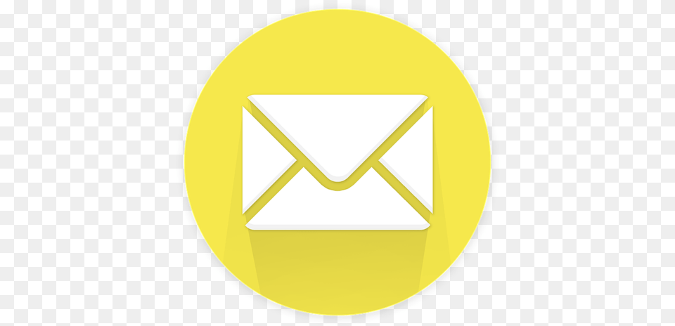 Contact Us Round Circle Newsletter Icon, Envelope, Mail, Disk Png Image