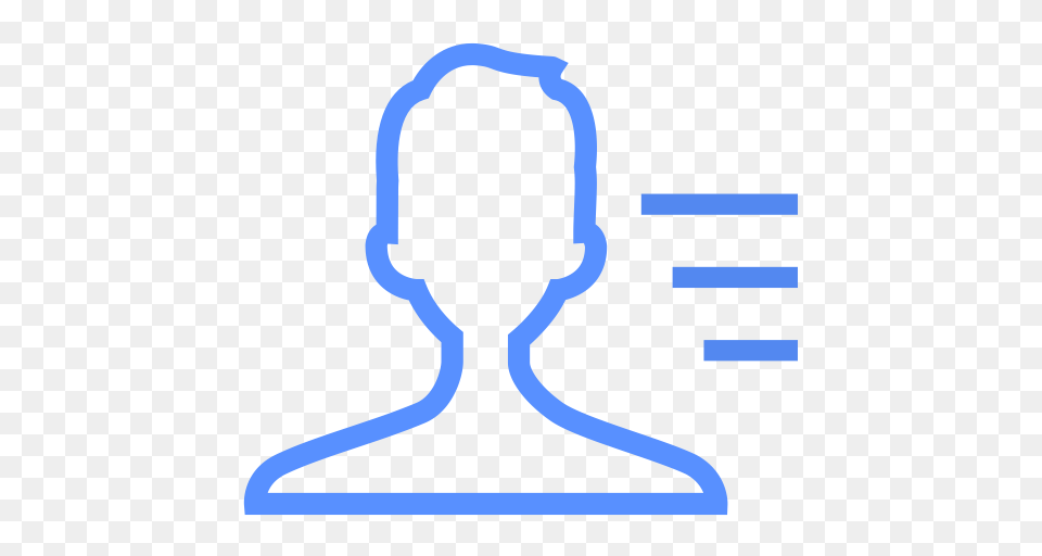 Contacts Hologram Holographic Icon And Vector For, Person, Head Free Png