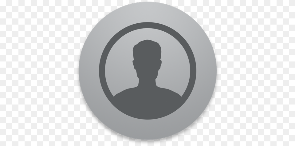 Contacts V2 Icon 1024x1024px Ico Icns Apple Photo Booth, Photography, Silhouette, Adult, Male Free Png Download