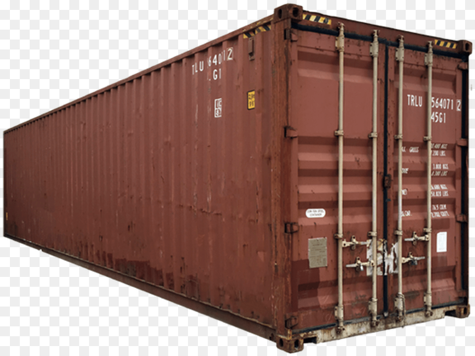Container 40 High Cube, Architecture, Building, Shipping Container, Cargo Container Free Png