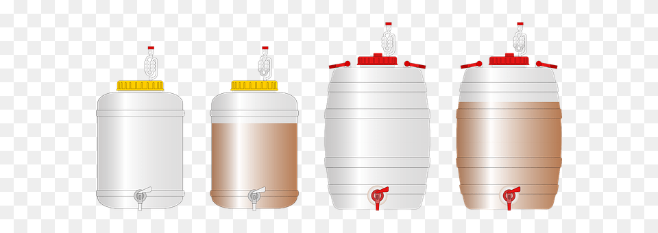 Container Cylinder, Barrel, Bottle, Keg Free Png Download