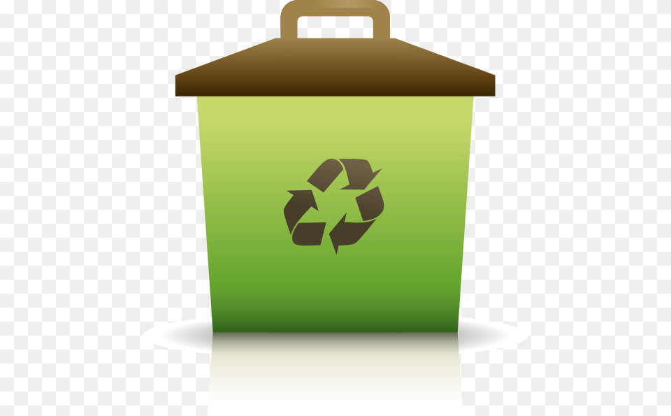 Container Clipart Green, Recycling Symbol, Symbol, Mailbox Free Transparent Png