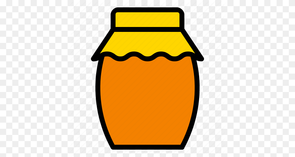 Container Food Gastronomy Honey Jar Icon, Pottery, Urn Free Png