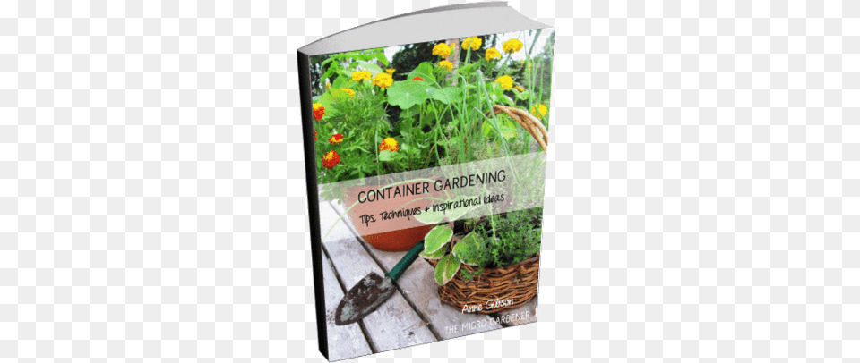 Container Gardening Tips Guide Cover Container Garden, Vase, Pottery, Potted Plant, Planter Free Transparent Png