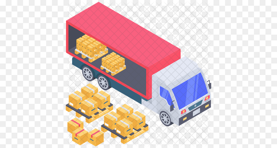Container Loading Icon Icon Loading Truck, Transportation, Van, Vehicle, Bus Free Transparent Png
