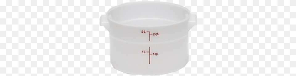 Container Poly Round Storag Cambro Round Contain Use Lid 4uka9 Pk, Cup, Measuring Cup, Hot Tub, Tub Free Png Download