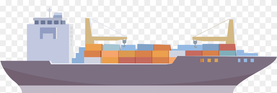 Container Ship, Freighter, Transportation, Vehicle, Watercraft Free Transparent Png