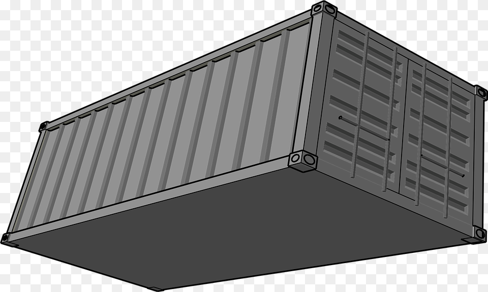 Container Shipping Trucking Shipping Container Clip Art, Shipping Container, Gate, Cargo Container Png