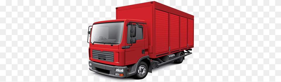 Container Truck Trailer Truck, Trailer Truck, Transportation, Vehicle, Moving Van Png Image