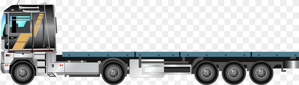 Container Truck Truck No Container, Trailer Truck, Transportation, Vehicle, Machine Free Png Download