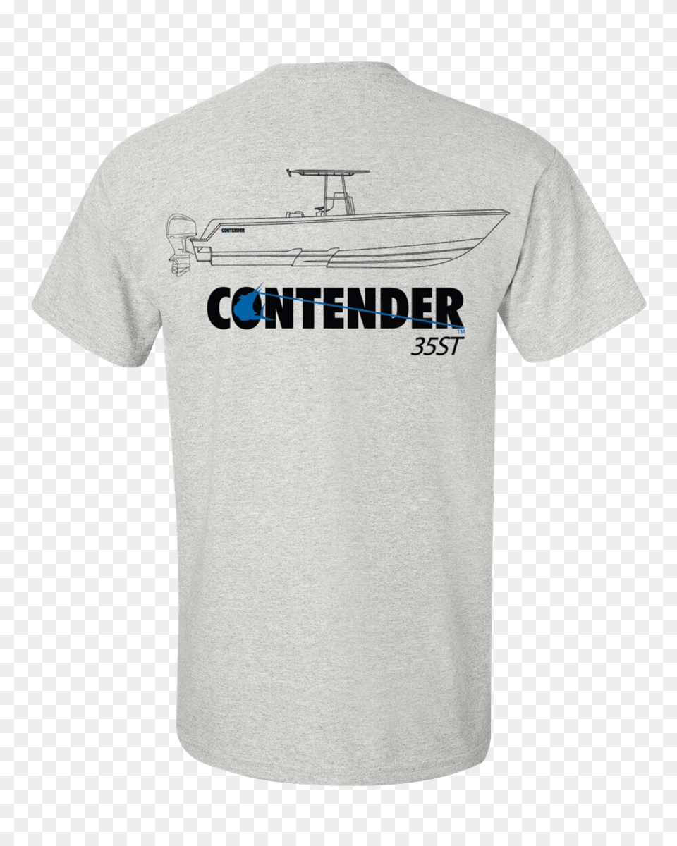 Contender 35st Blueprint Ash Short Sleeve Pocket T Active Shirt, Clothing, T-shirt Png Image