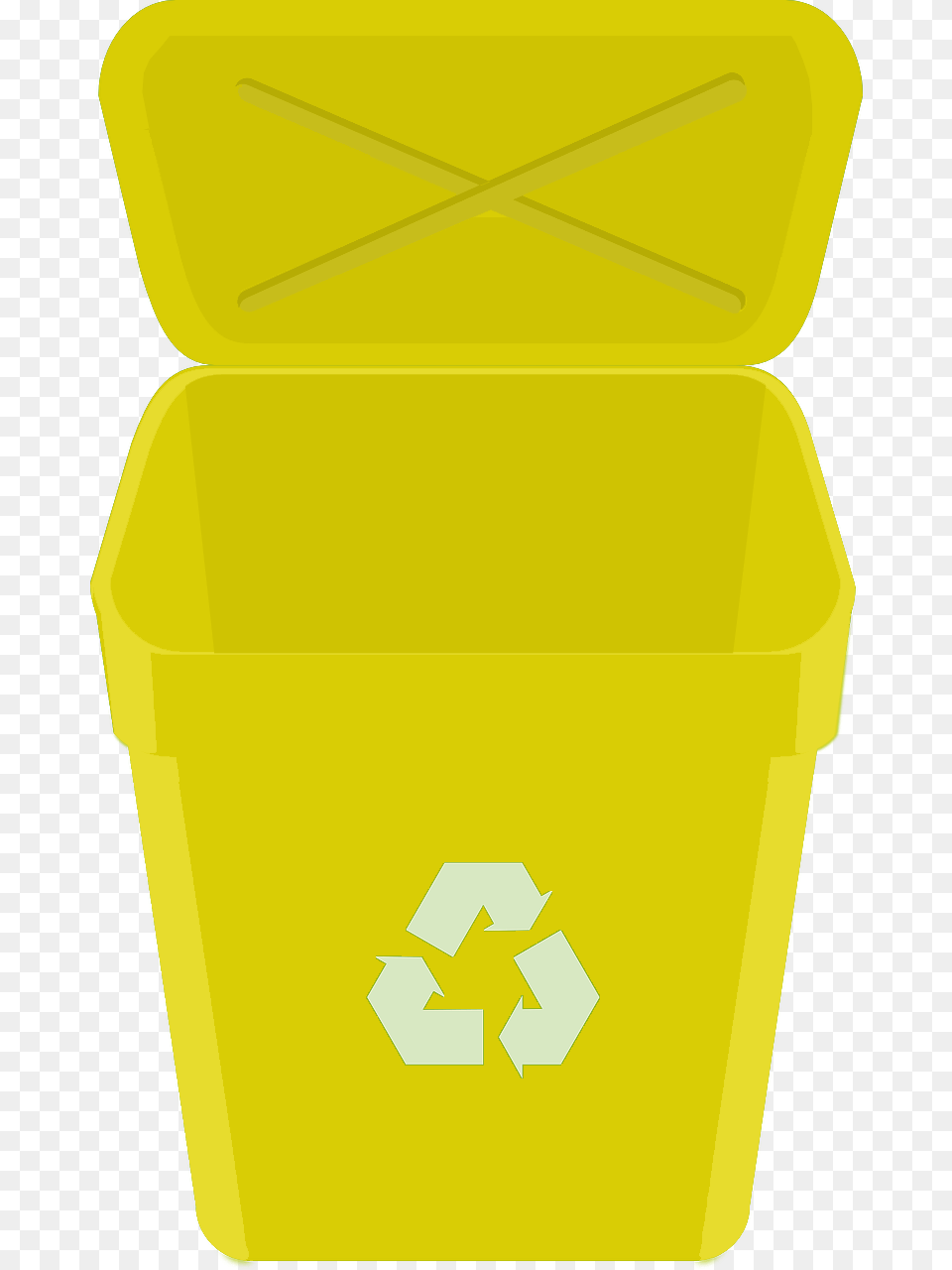 Contenedor Amarillo De Reciclaje Recycling Symbol, Symbol Free Transparent Png