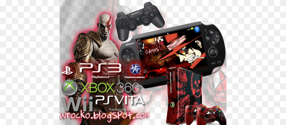 Contenido Microsoft Xbox 360 Gears Of War 3 Limited Edition Console, Adult, Male, Man, Person Free Png Download